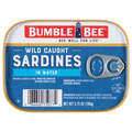 Bumble Bee Wild Caught Sardines in Water