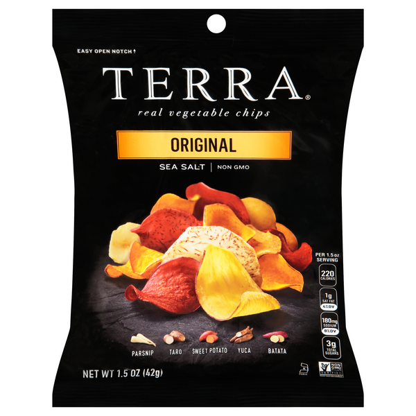 Terra Original with Sea Salt Real Vegetable Chips