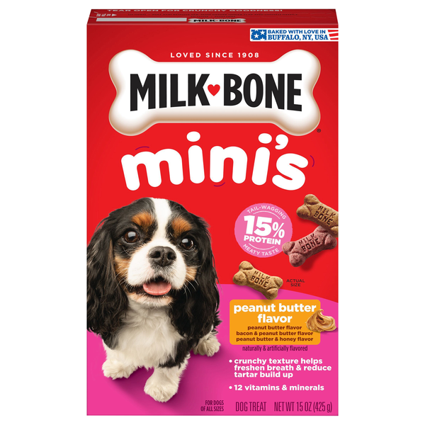 Milk-Bone Mini's Peanut Butter Dog Treats