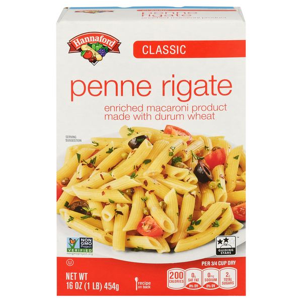 Hannaford Classic Penne Rigate Pasta