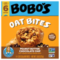 Bobo's Gluten Free Peanut Butter Chocolate Chips Oat Bites - 6 ct