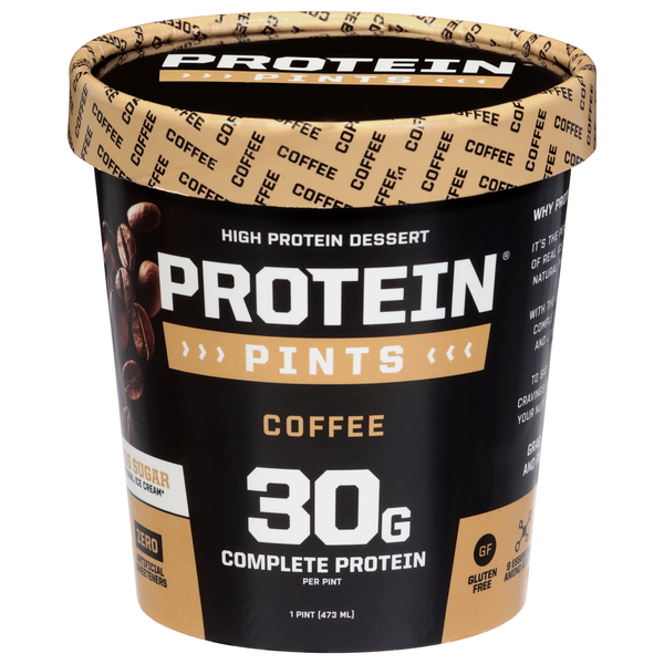 Protein Pints Coffee High Protein Dessert Frozen