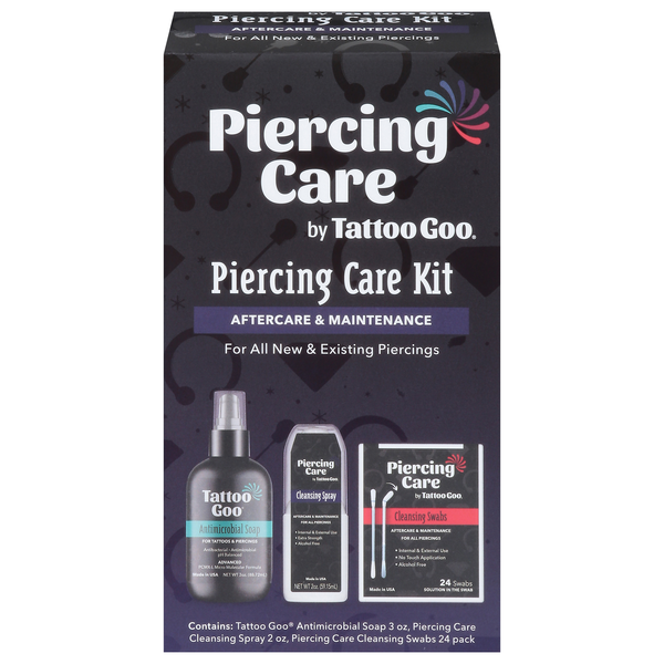 Tattoo Goo Piercing Care Aftercare & Maintenance Kit