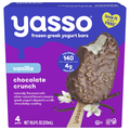 Yasso Vanilla Chocolate Crunch Frozen Greek Yogurt Bars - 4 ct