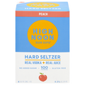 High Noon Sun Sips Hard Seltzer Peach Gluten Free - 4 pk