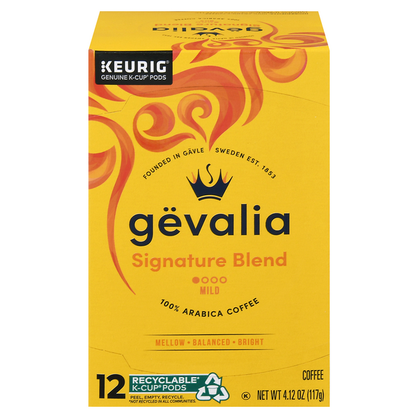 gevalia signature blend k cups