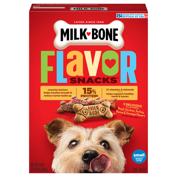 Milk-Bone Flavor Snacks Assorted Flavors Small Dog Treats