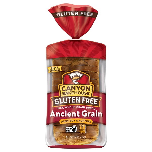 Canyon Bakehouse Gluten Free 100% Whole Grain Ancient Grain Sliced Bread