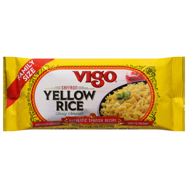 Vigo Saffron Seasoned Yellow Rice Family Size