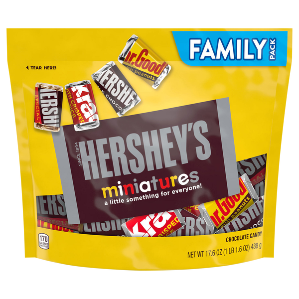 Hershey's Chocolate Candy Assortment Miniatures Family Pack