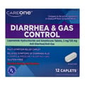 CareOne Diarrhea & Gas Control Caplets
