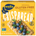 Wasa Gluten Free Original Swedish Style Crispbread Crackers