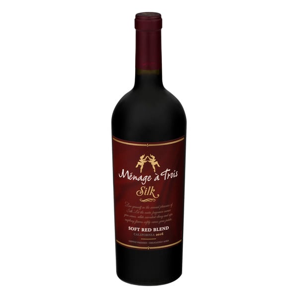 Menage a Trois Silk California Soft Red Blend Wine