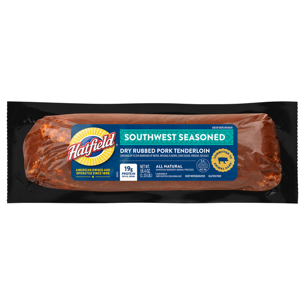 Hatfield Southwest Seasoned Dry Rubbed Pork Tenderloin