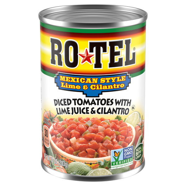 ROTEL Mexican Style Lime & Cilantro Diced Tomatoes