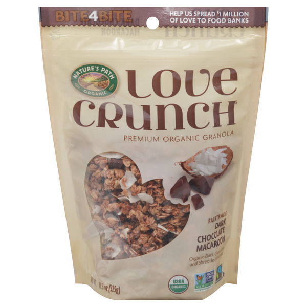 Save on Nature's Path Love Crunch Granola Dark Chocolate Macaroon