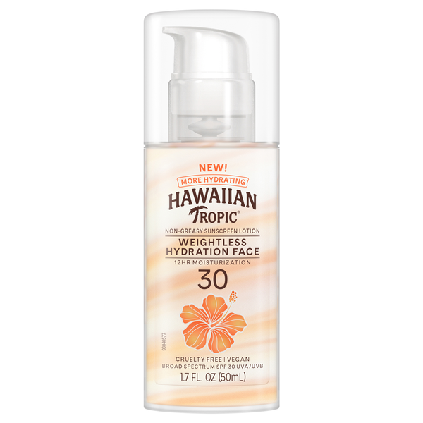 Hawaiian Tropic Silk Hydration Weightless Face Lotion SPF 30