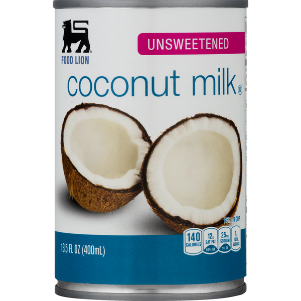 Food Lion Unsweetened Coconut Milk