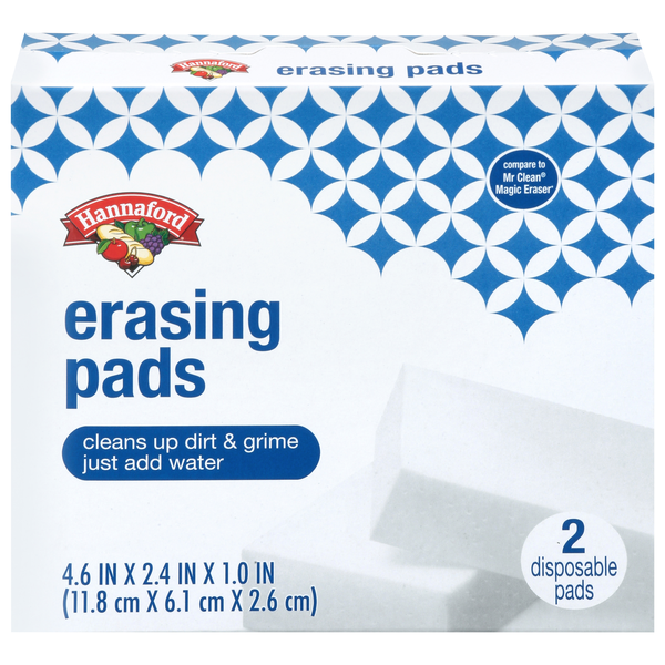 Hannaford Erasing Pads