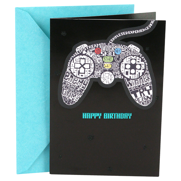 Hallmark Birthday Greeting Card (Video Games)
