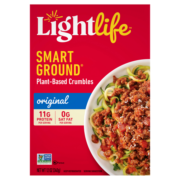 Save on Lightlife Smart Ground PlantBased Crumbles Original Order