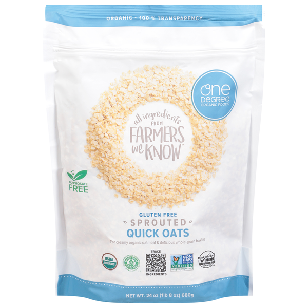 One Degree Organic Gluten Free Sprouted Quick Oats