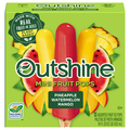 Outshine Pineapple Watermelon Mango Assorted Fruit Ice Bars - 12 ct