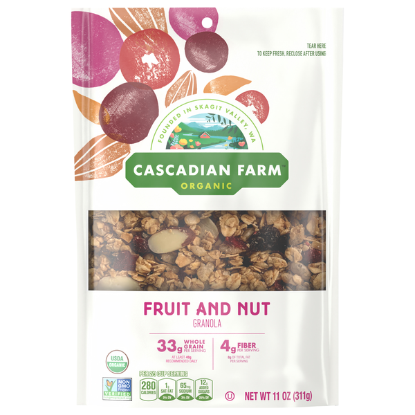 Cascadian Farm Organic Fruit & Nut Whole Grain Granola