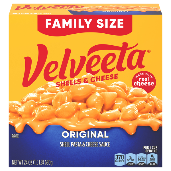 Velveeta Original Shells & Cheese Pasta Family Size