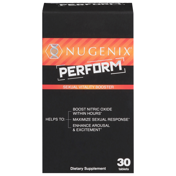 Nugenix Perform Sexual Vitality Booster Tablets