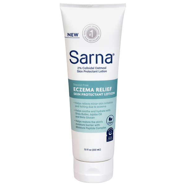 Sarna Steroid Free Eczema Relief Skin Protectant Lotion