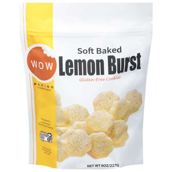 Wow Baking Company Soft Baked Cookies Lemon Burst Gluten Free