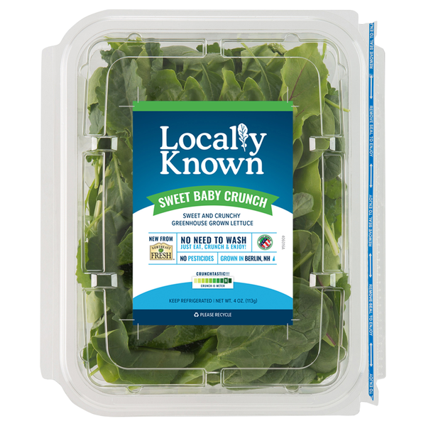 Locally Known Sweet Baby Crunch Lettuce