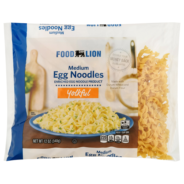 Food Lion Yolkful Medium Egg Noodles