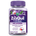 Vicks ZzzQuil Pure Zzzs Wildberry Vanilla Melatonin + Chamomile Gummies