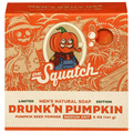 Dr. Squatch Men's Natural Drunk'n Pumpkin Medium Grit Soap Bar