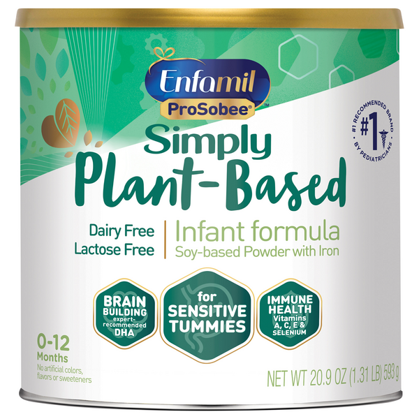 Enfamil ProSobee Simply Soy-Based Sensitive Powder Infant Formula w/Iron