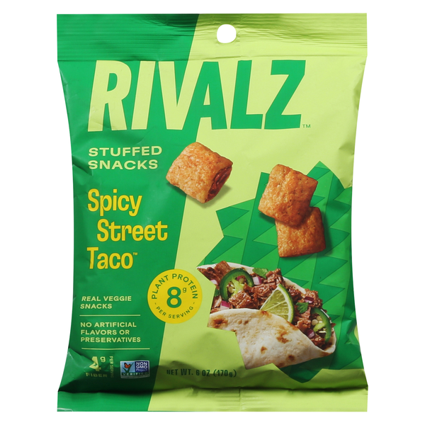 Rivalz Spicy Street Taco Stuffed Snacks