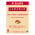 LARABAR Gluten Free Peanut Butter Cookie Fruit & Nut Bars - 8 ct