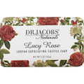 Dr. Jacobs Naturals Lucy Rose Loofah Exfoliating Castile Soap Bar