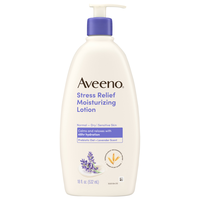 Aveeno Stress Relief Moisturizing Lotion Lavender Pump