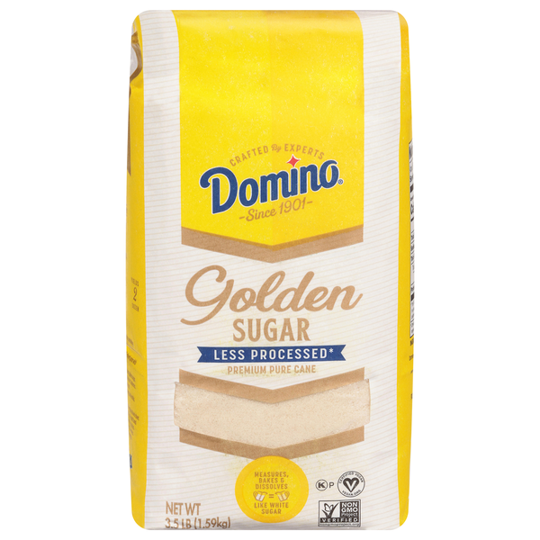 Domino Premium Pure Cane Granulated Golden Sugar