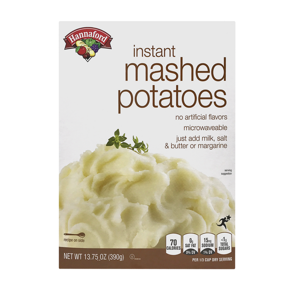 Hannaford Instant Mashed Potatoes