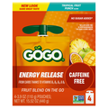GoGo squeeZ Active Tropical Fruit Punch Blend Applesauce Pouches - 4 ct