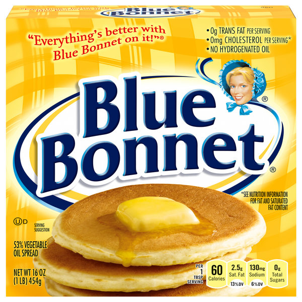 Blue Bonnet Vegetable Oil Spread Sticks - 4 ct