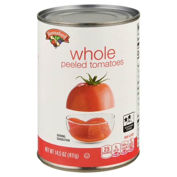 Hannaford Whole Peeled Tomatoes