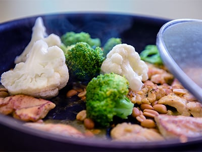 broccoli and cauliflower