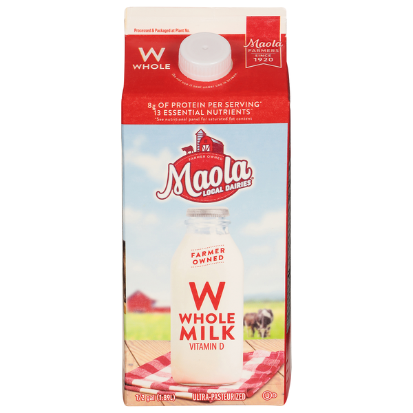 Maola Vitamin D Whole Milk