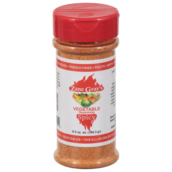 Zane Gray's Spicy Vegetable Seasoning