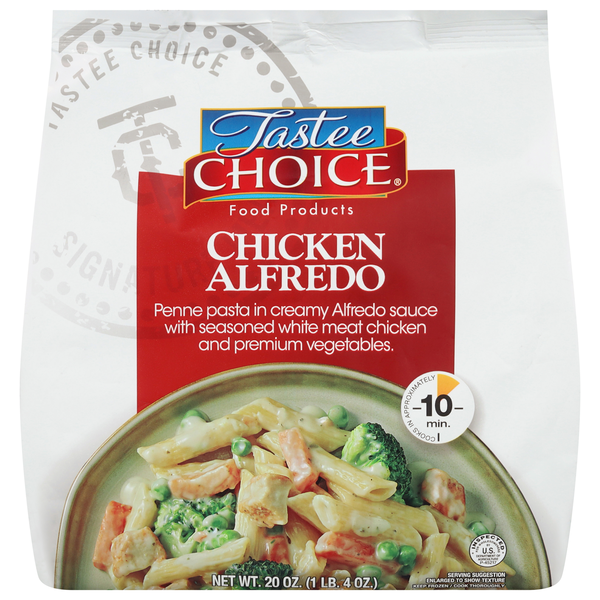 Tastee Choice Chicken Alfredo Frozen Skillet Meal